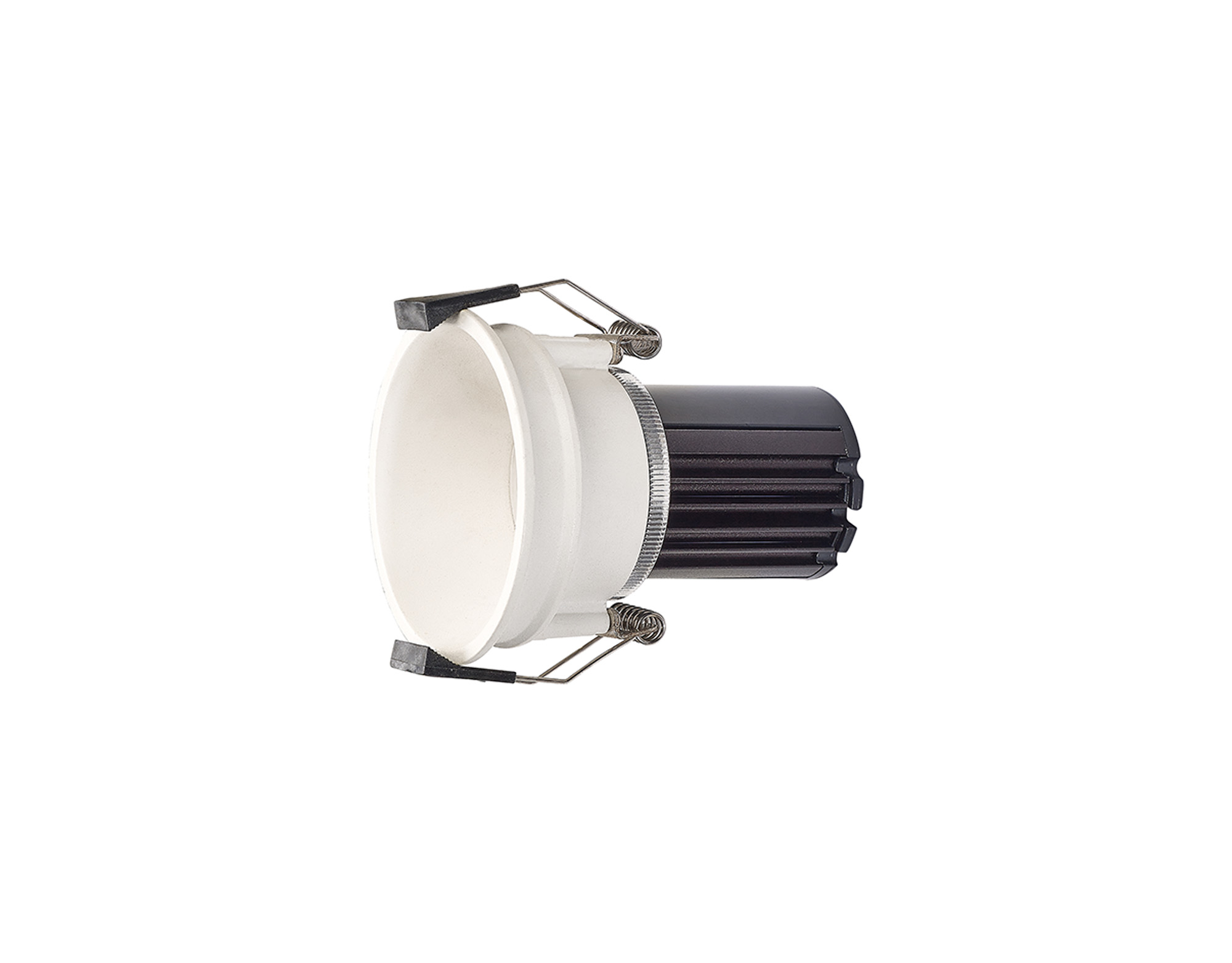 DM201618  Bania 8S 8W ;180mA 480lm 3000K 60° LED Engine; White IP20 Fixed Recessed Spotlight ; 5yrs Warranty